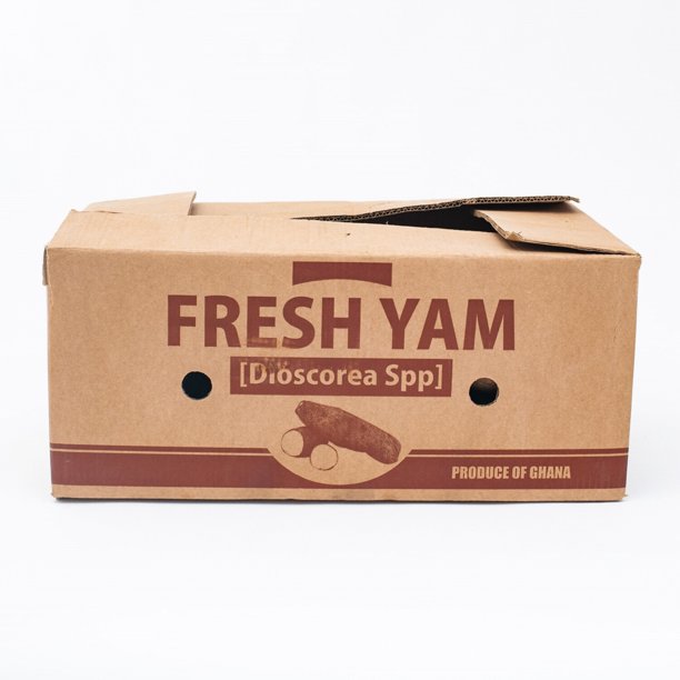 Ghana Yam 1 Box 25kg