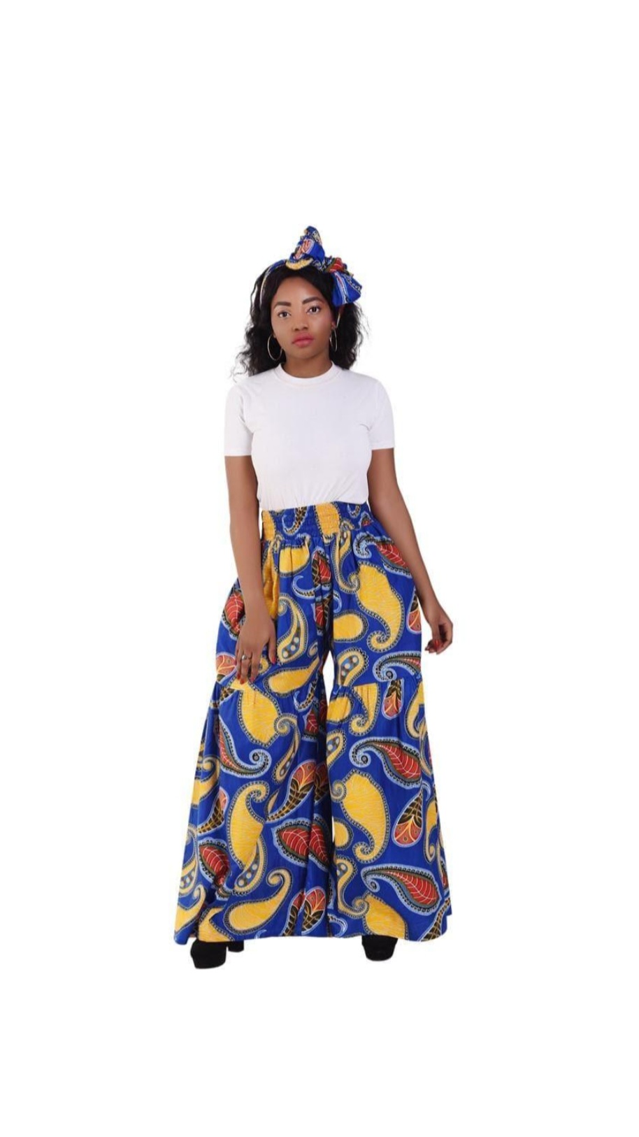 Women Ankara Baggy Pant
