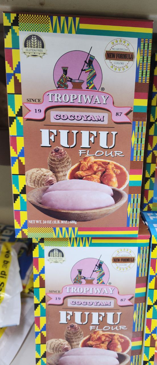 Cocoa Yam Fufu